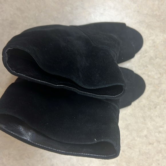 Vince Camuto Black Open Toe Ankle Boots - Picture 11 of 11